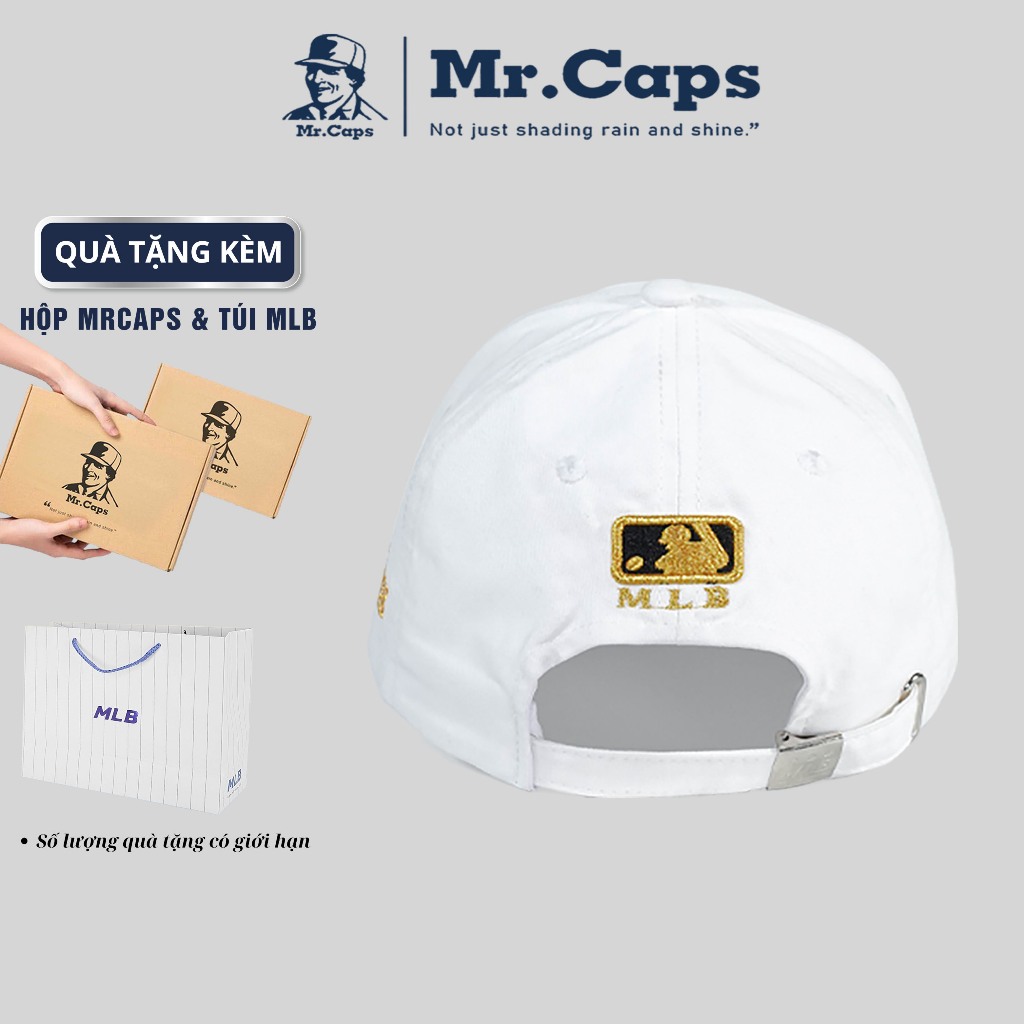 Nón NY lưỡi trai Full Box [Hộp + Túi MLB]- Nón kết nam nữ thời trang thể thao cao cấp freesize dành Mrcaps NY03 | BigBuy360 - bigbuy360.vn
