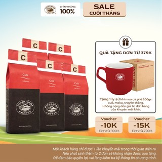 Combo 5 gói Cà phê rang xay Culi Highlands Coffee 200g/gói