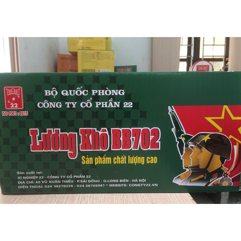 1 thùng lương khô BB702 4,2kg