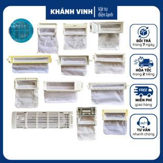 (Nhiều mẫu) Túi lưới lọc máy giặt LG HITACHI TOSHIBA SANYO AQUA PANASONIC - lưới lọc cặn máy giặt NHIỀU HÃNG