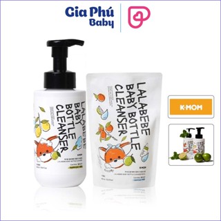 Nước RỬA BÌNH Lalabebe  rau quả hữu cơ Hàn Quốc hàng chính hãng ( mẫu Mới )