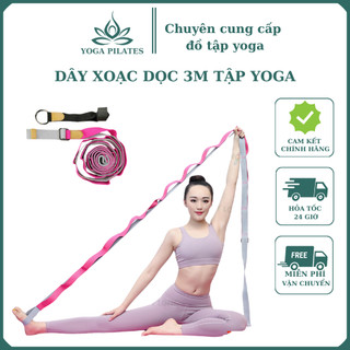 Dây Tập Xoạc Dọc Yoga 3M Đa Năng Treo Cửa, Hỗ Trợ Mở Khớp, Giúp Cơ Thể Linh Hoạt, Dẻo Dai