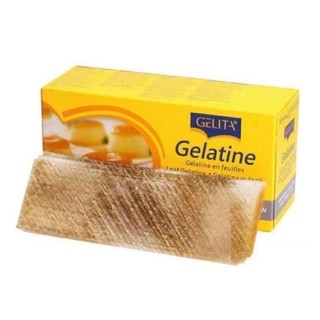 50gram Lá gelatin Đức / thạch lá gelatine