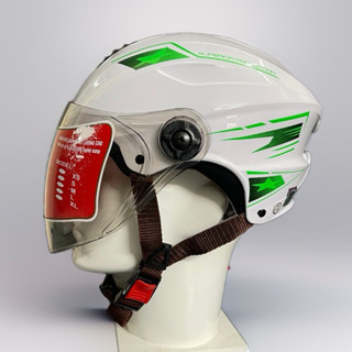 Nón bảo hiểm nam 1/2 kính dài sundy tem thể thao