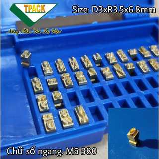 CHỮ SỐ IN DATE - LINH KIỆN MÁY IN DATE MY-380 TPACK