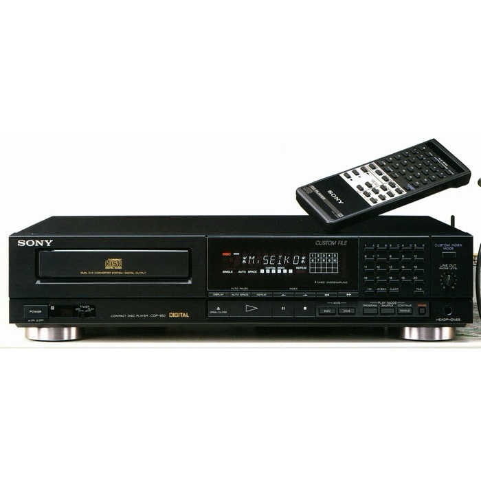 Điều Khiển Từ Xa Sony RM-E195 Thay Thế Cho Đầu CD Sony CDP-950 #remote