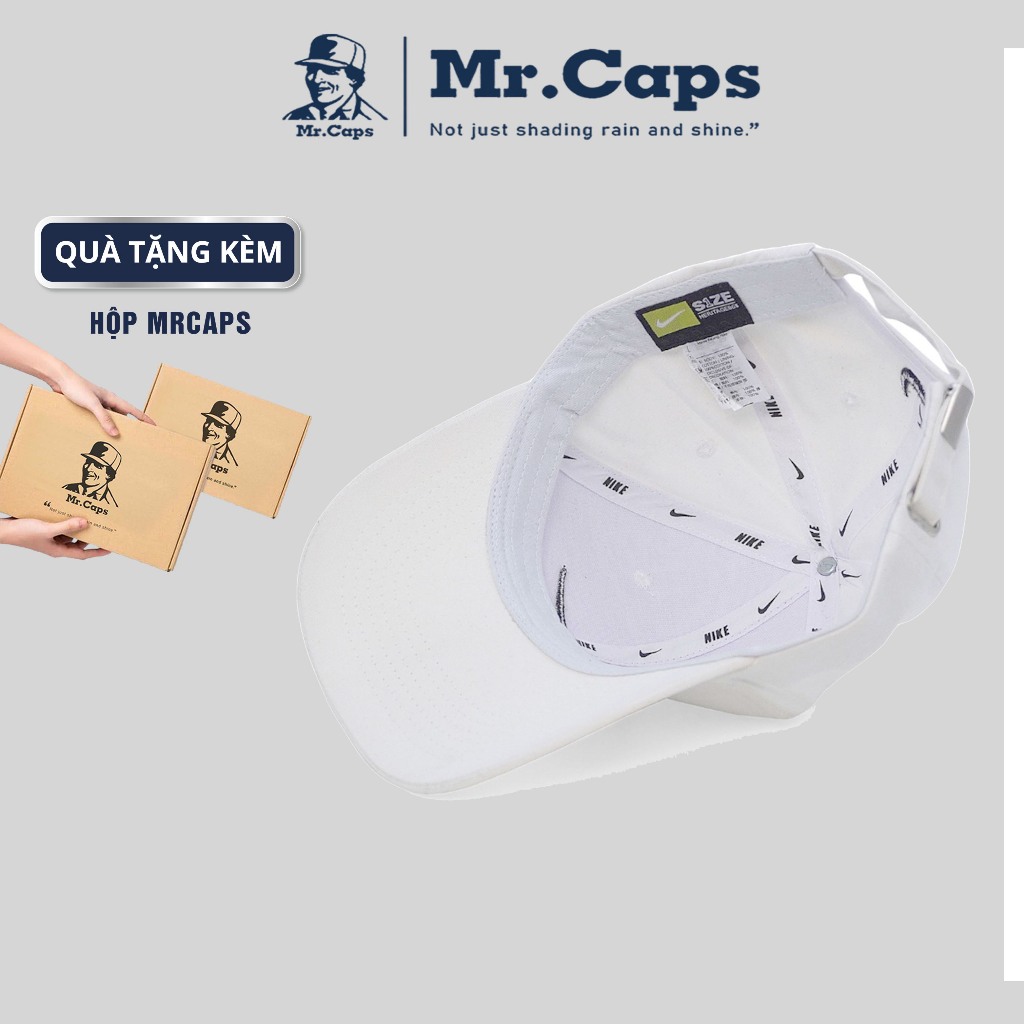 Mũ lưỡi trai Ni.ke kèm Hộp MrCaps Box - Nón kết nam nữ thời trang phong cách ulzzang unisex NK01 | BigBuy360 - bigbuy360.vn