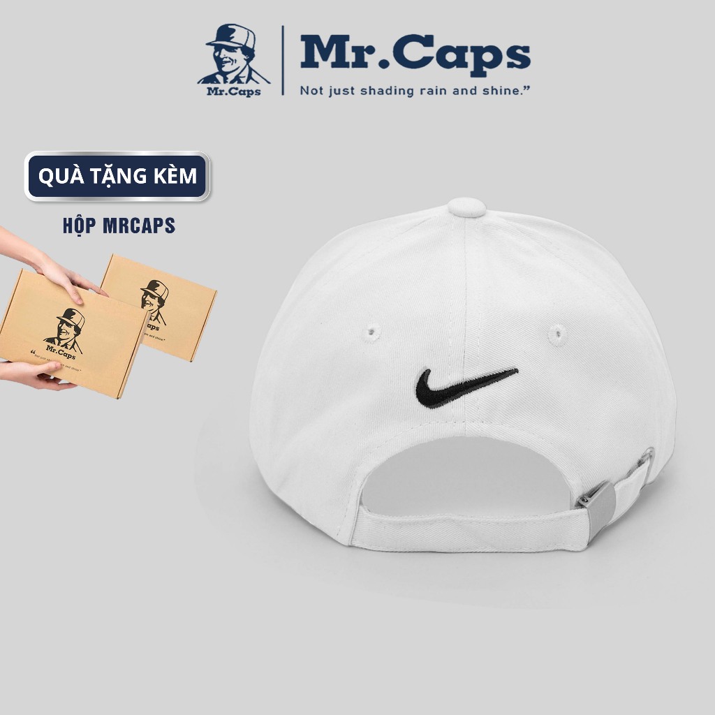 Mũ lưỡi trai Ni.ke kèm Hộp MrCaps Box - Nón kết nam nữ thời trang phong cách ulzzang unisex NK01 | BigBuy360 - bigbuy360.vn