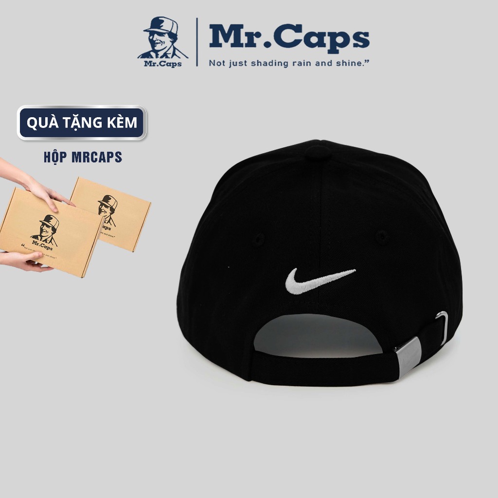 Mũ lưỡi trai Ni.ke kèm Hộp MrCaps Box - Nón kết nam nữ thời trang phong cách ulzzang unisex NK01 | BigBuy360 - bigbuy360.vn