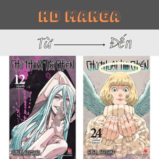 Truyện tranh - Chú Thuật Hồi Chiến - Tập 10 11 12 13 14 15 16 17 18 19 20 21 22 23 24 25 26 - Bản Limited và Đặc biệt