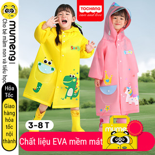 Áo Mưa Trẻ Em, Áo Mưa Cho Bé Smally Chính Hãng Cao Cấp Nhiều Mẫu Dễ Thương Cho Bé (Ko bao gồm ủng)