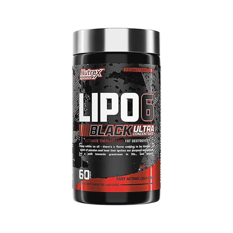 Lipo 6 Đốt M ỡ Gi ảm Cân Cực Mạnh NUTREX RESEARCH LIPO 6 BLACK ULTRA CONCENTRATE 60 Viên