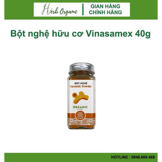 Bột nghệ hữu cơ Vinasamex 40g