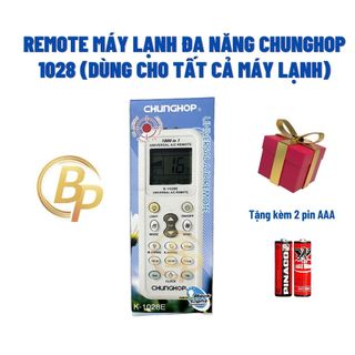 Remote điều khiển máy lạnh đa năng CHUNGHOP 1028 - Điều khiển điều hoà đa năng Chunghop 1028