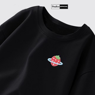 Áo Thun THÊU, Áo Phông Thêu BST10 By PEABOO Chất Cotton Thoáng Mát Form Rộng Tay Lỡ Cho Nam Nữ Phong Cách Unisex