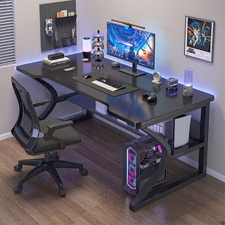 Bàn làm việc gaming tại nhà, văn phòng holi smart furniture chân to 100x50, 120x60 cao 75cm