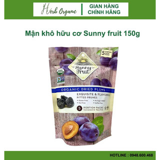 Mận khô hữu cơ Sunny fruit 150g