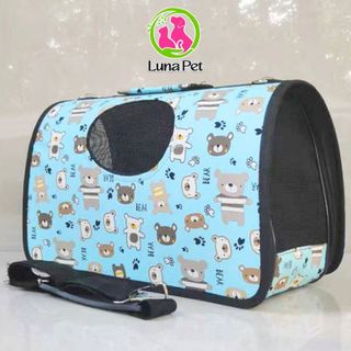Túi vận chuyển chó mèo, túi đựng chó mèo dễ thương, tiện lợi mang các pet ra ngoài