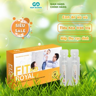 Men Vi Sinh FIT KID ROYAL Bào Tử Lợi Khuẩn Anh Quốc - Dành Cho Trẻ Biếng Ăn, Chậm Lớn (20 Ống x 5ML / Hộp)