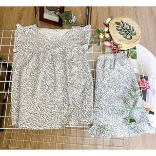 [Bán chạy]Đồ bộ sát nách xinh xắn(Hàng shop tự thiết kế)