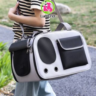 Túi vận chuyển thú cưng Luna Pet TVC06, Túi vận chuyển chó mèo đeo vai, xách tay tiện lợi