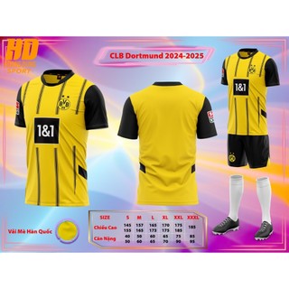 Quần áo Đá Bóng CLB DORMUND  2024