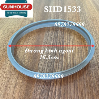 (LINH KIỆN CHÍNH HÃNG SUNHOUSE) Gioăng, ron NẮP BÌNH THỦY ĐIỆN SUNHOUSE SHD1530 SHD1532 SHD1533 SHD1535 SHD1542