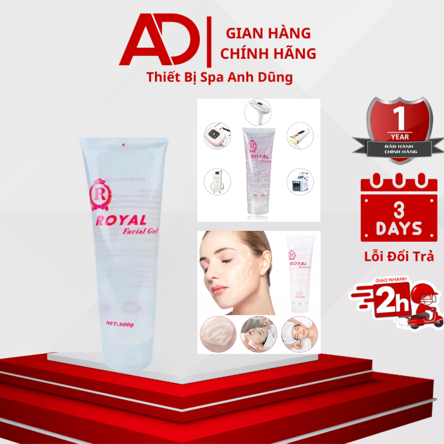 Gel Lạnh Royal Dùng Cho Máy Nâng Cơ, Hifu, Máy Triệt Lông, Máy RF......