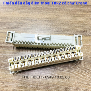 Phiến đấu dây Krone điện thoại 10 đôi 10x2