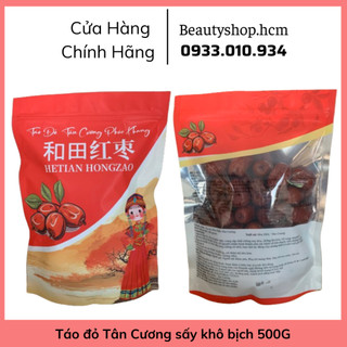 Táo đỏ tân cương sấy khô bịch 500g