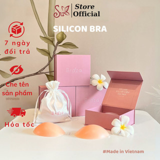 Áo Dán Nâng Ngực Silicone Nâng Ngực Tạo Khe 3D Siêu Chắc Cao Cấp Tái Sử Dụng Nhiều Lần BRAZA 4950