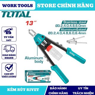 Đồ nghề total kềm rút rivet tht32131