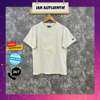 Áo Thun NEW ERA SD Kem Nổi Auth | Jan.Authentic