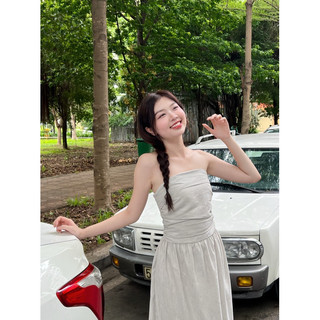 ĐẦM MAXI ỐNG NHÚN SMOCKING