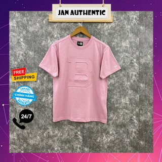 Áo Thun NEW ERA B Hồng Nổi Auth | Jan.Authentic
