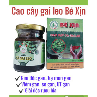 Cao cà gai leo Bé Xịn Giải Pháp Cho Lá Gan Khoẻ Lọ 100gr