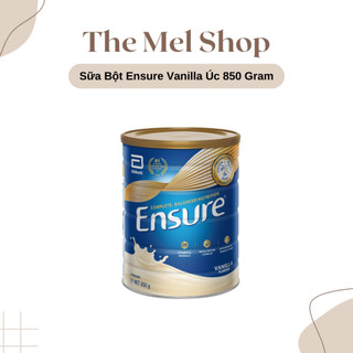 Sữa bột ensure úc hương vanilla hộp 850g date 03/2026