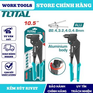 Đồ nghề total kềm rút rivet 10.5inch tht32106