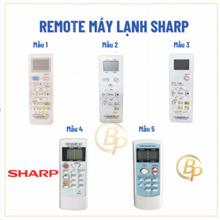 Remote điều khiển điều hoà Sharp - Remote máy lạnh Sharp - Remote điều hoà Sharp