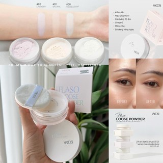 Phấn Phủ Bột Siêu Mịn Lì Vacosi Flaso Loose Powder 6g
