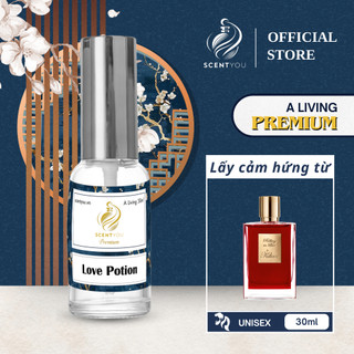 Nước hoa unisex A Living Love Potion Premium by ScentYou 30ml mùi hương sang trọng, sạch sẽ