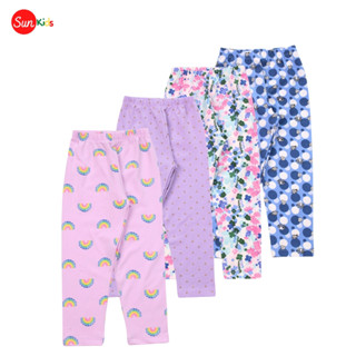  Quần legging bé gái quần legging cho bé chất cotton mềm mát size 9-14 tuổi - SUNKIDS 
