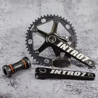 Đùi đĩa 1 tầng xe đạp fixed gear trục rỗng intro7