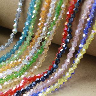 Gói 85 viên pha lê hình thoi 4mm loại 1 dùng đính kết làm phụ kiện trang sức handmade diy