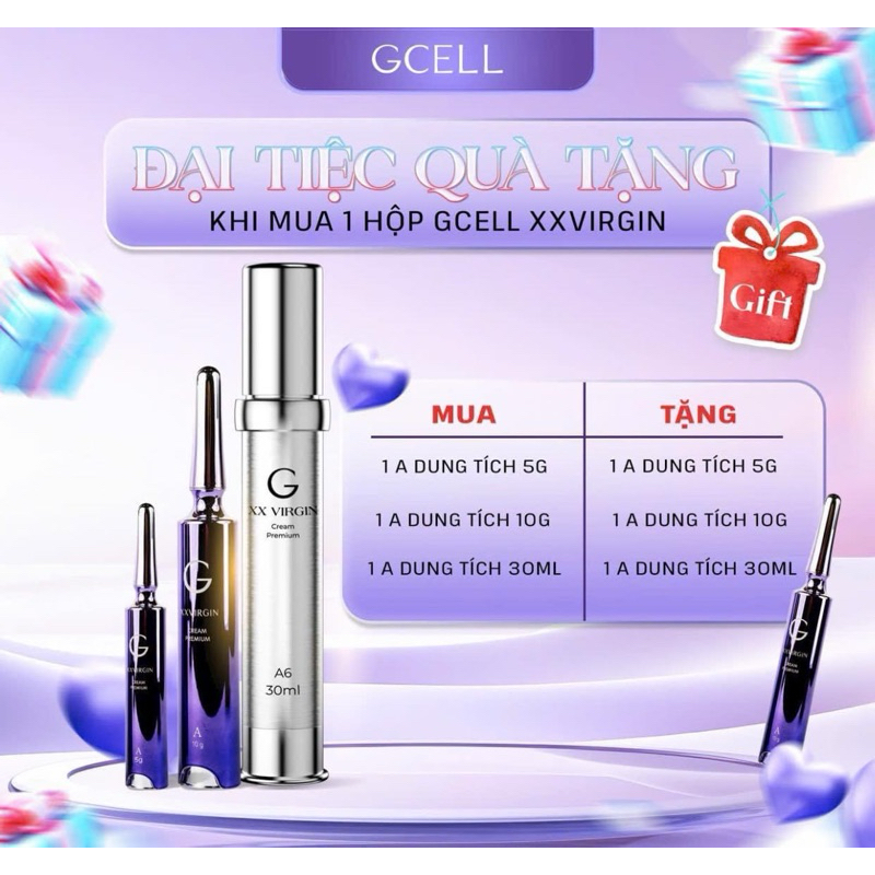 KEM DƯỠNG HỒNG , KHỬ TH M MÔI , N.Á.CH , M.Ô.NG , B.Ẹ.N , NH.Ũ H.O.A , BIKINI XXVIRGIN - GCELL 5ML H