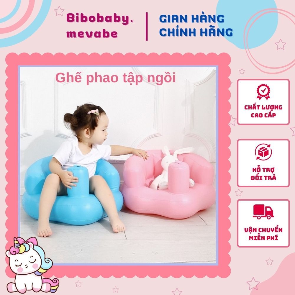 Ghế Hơi Tập Ngồi Cho Bé