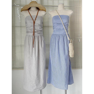 ĐẦM MAXI ỐNG NHÚN SMOCKING