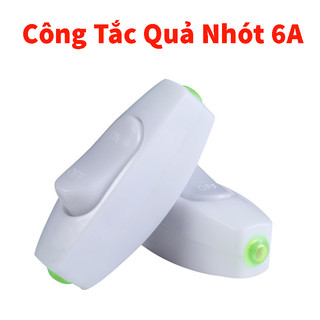 Công tác quả nhót 6A 250V, kích thước 61x15x14mm