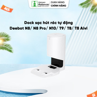 Dock sạc hút rác tự động tương thích ECOVACS Deebot N8 Pro/T9/N10 - Hàng chính hãng - Bản quốc tế