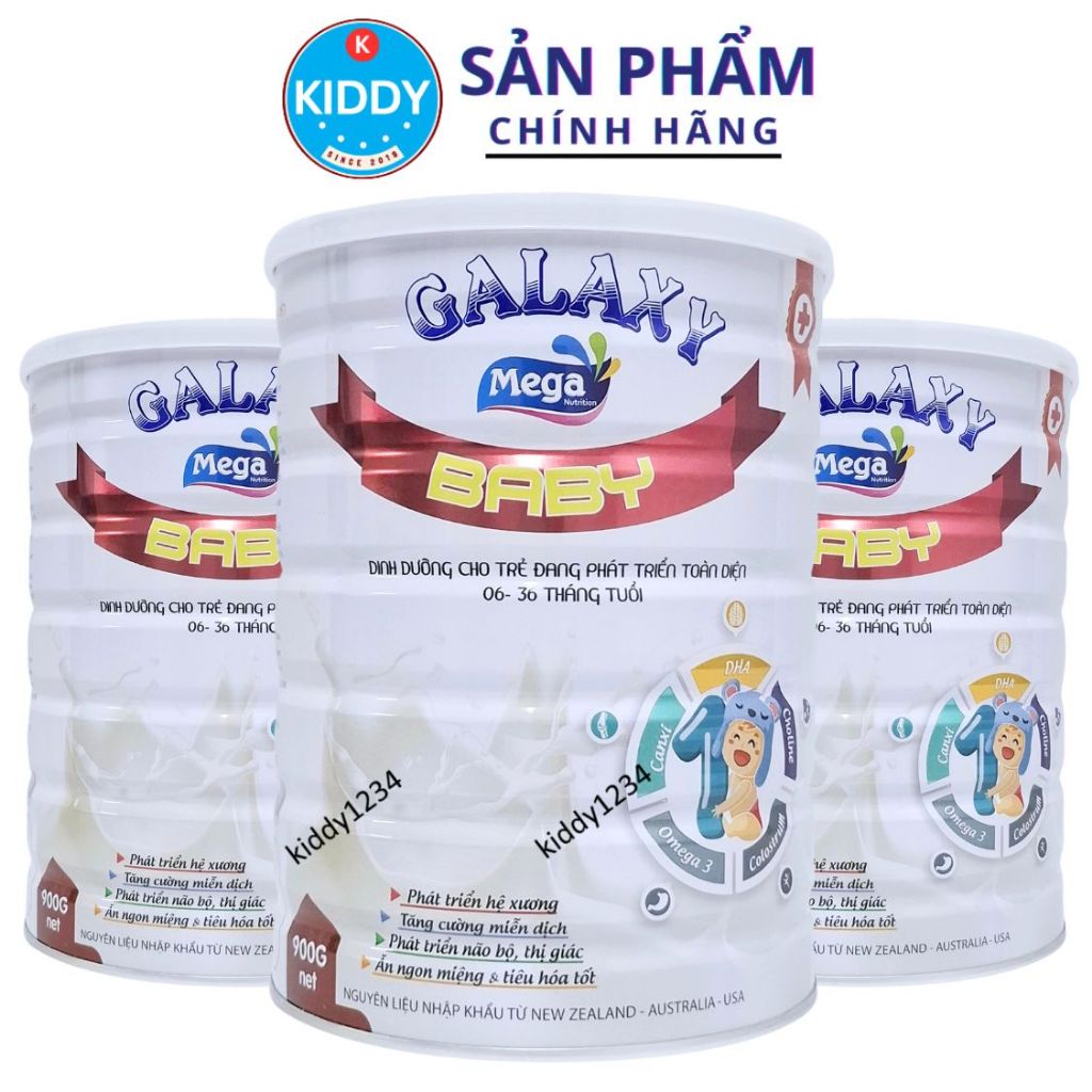 Sữa non cho trẻ từ 6 - 36 tháng phát triển toàn diện, không táo bón Galaxy 900g